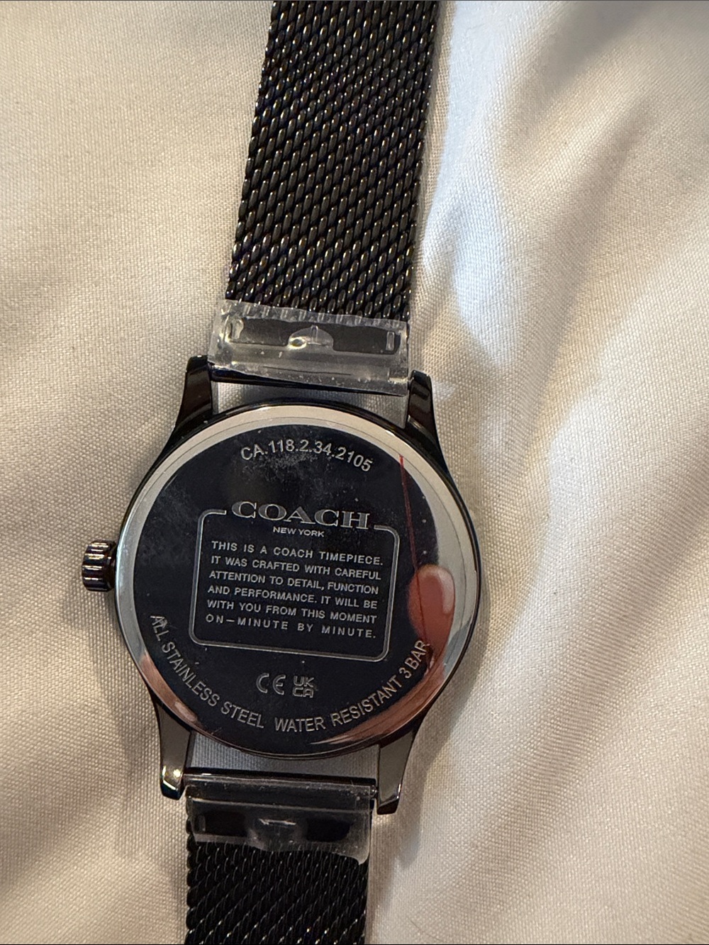 Coach Men’s or Women’s  watch -Like new condition - Picture 4 of 4